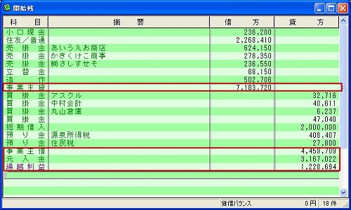 科目を削除